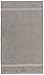 Amazon Basics Organic Cotton Hand Towels, Pack of 6, 18 in x 36 in, Marble Grey