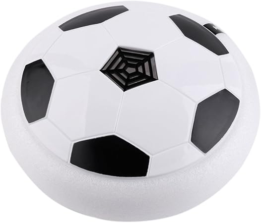 Amazon Kunxun エアー サッカー 室内 ホバーサッカー サッカーボール Ledライト搭載 カラフル 滑る 浮力 子供のギフト 遊び 親子 ゲーム 子供の興味を育てる 男女兼用 サッカー おもちゃ