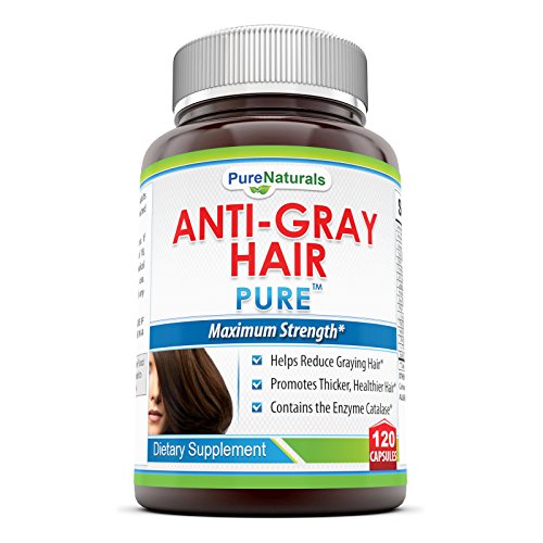 Pure Naturals Anti Gray Hair Capsules, 120 Count Buy Online in UAE