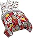Disney/Pixar Incredibles Super Family 5 Piece Full Bed Set - Includes Reversible Comforter & Sheet Set - Super Soft Fade Resistant Polyester - (Official Disney/Pixar Product)