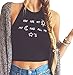 Forever Womens Celebrity Inspired Mandala Print Halterneck Crop Top