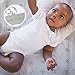 Brooklyn Bamboo | Extremely Soft, Organic Bamboo, Fitted Crib Sheet (Standard Size) | Hypoallergenic & Breathable | Perfect for Boys & Girls | Unisex Design | Panda Bear Design