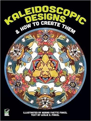 Kaleidoscopic Designs And How To Create Them Dover Pictorial Archive Finkel Norma Y And Leslie G 9780486239354 Amazon Com Books