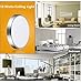 AFSEMOS LED Flush Mount Ceiling Light,13.2'', 18W(100W Incandescent Equivalent), Surface Mounted Downlight,Round LED Ceiling Lights for Bedroom,Living Room,Kitchen，1450lm,Natural Light(4500K)