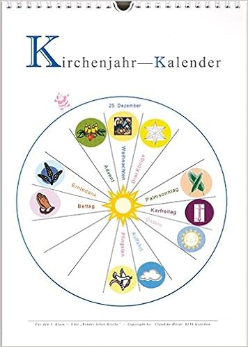 Kirchenjahr Kalender Zum 3 Klass Unterricht Mit Kinder Leben