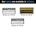 FAA Drone Labels (2 Sets of 3) + FAA UAS Registration ID Card for Hobbyist Pilots - Optional Battery Labels