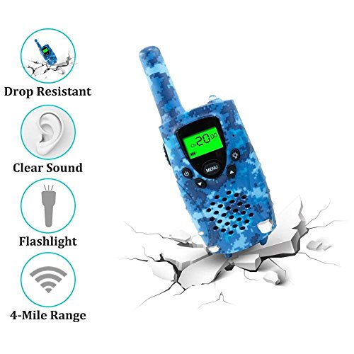 1 Talkies+FAYOGOO+Channel+Rechargeable+Batteries