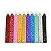 Reapedon Sealing Wax Sticks without Wick For Postage Letter Retro Vintage Wax Seal Stamp,10 Pieces (Assorted Colors)
