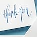Crane & Co. Hand Engraved Newport Blue Thank You Notes (CT1313)