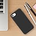 iPhone 8 Case, iPhone 7 Case, Anti-fingerprint Thick (1.7mm) TPU Micro Frosted All-round Protection of Soft Case for iPhone 7/8 - Black