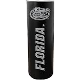 R and R Imports Florida Gators 20oz Insulated Stainless Steel Skinny Tumbler (Black) Officially Licensed Collegiate Product