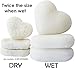 The Beauty Shelf Konjac Sponge (3 Pack) - Baby Bath Sponges for Babies and Sensitive Skin - for Face & Body
