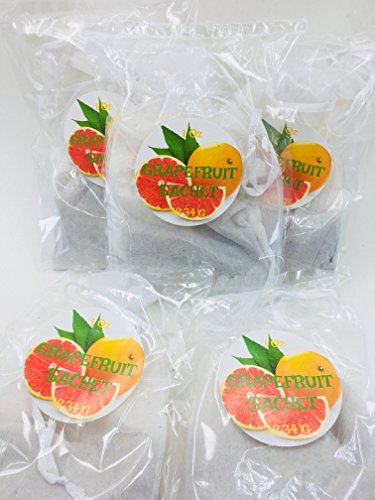Grapefruit Sachet bag 1 oz each. 5 pz pack tea bag in organza individually packed