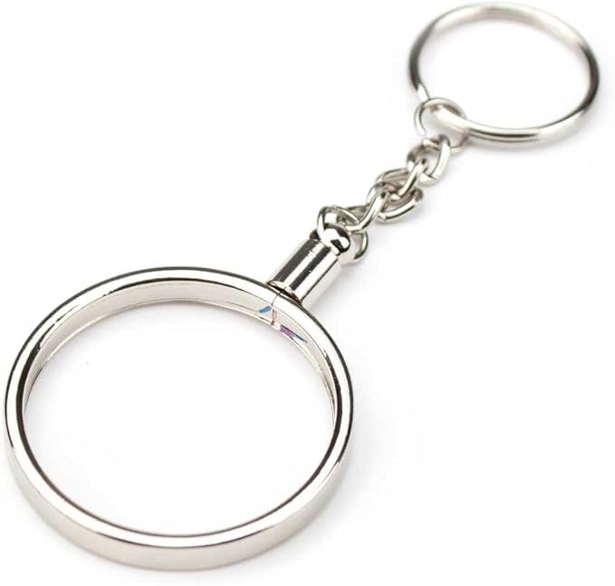 Brybelly Chrome Plated Poker Chip Holder Key Chain Amazon.co.uk