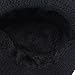 Odema Womens Knit Wool Hats with Visor Warm Skull Beanie Caps for Winter Black