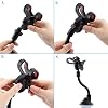 URPOWER-3300298-Double-Clip-Car-Mount-for-upto-55-Inch-Smartphones-and-GPS-Devices