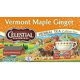 Celestial Seasonings Vermont Maple Ginger Tea, Pack of 3