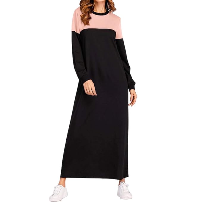 maxi sweatshirt dress