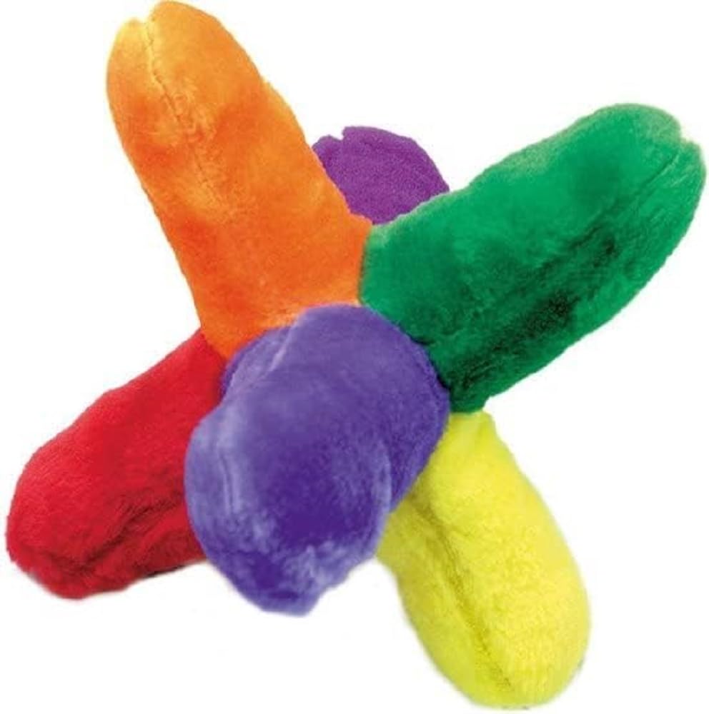 Karlie Plush Star with Four Squeekers Toy