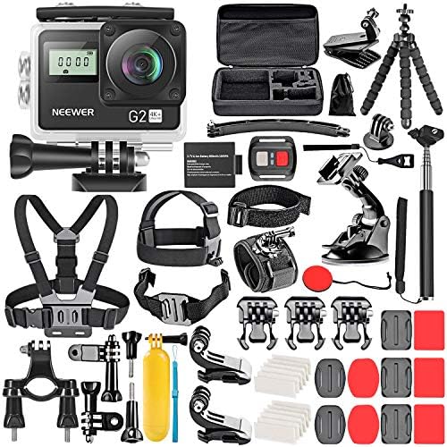 Neewer 50In1 Action Camera Accessory Kit Compatible with GoPro Hero 9