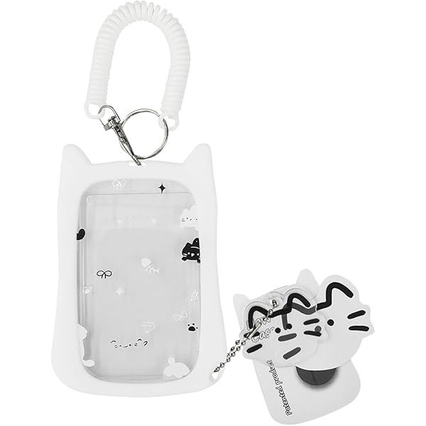 Cat Ring Holder Staples Clear Card Holders At Cory Tack Blog Photocard Case