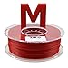 ZIRO PLA Filament 1.75mm, Pure Color 3D Printer Filament, PLA PRO Basic Color Series, 1.75MM 1KG Spool, Fit Most FDM Printers, Red