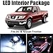 Classy Autos Nissan Frontier White Interior LED Package (5 Pieces)