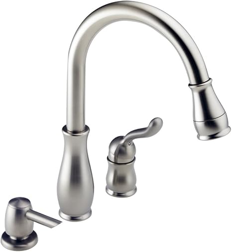 Delta Faucet 978 Sssd Leland Single Handle Kitchen Faucet With