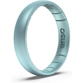 Enso Rings Thin Legend Silicone Ring | Made in The USA | Ultra Comfortable, Breathable, and Safe Silicone Ring