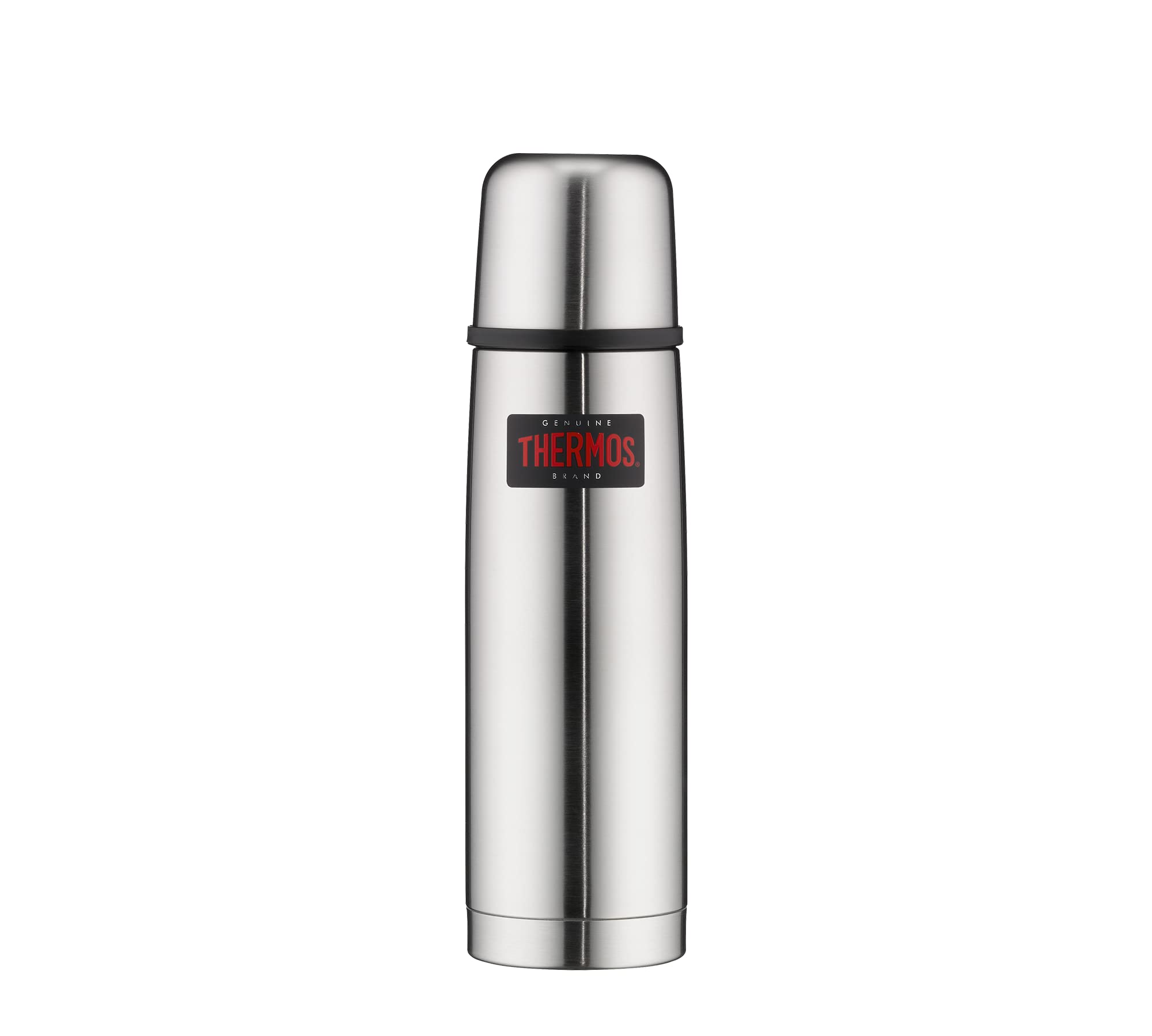 Light & Compact Insulating Flask 0.5L Matted Stainless Steel