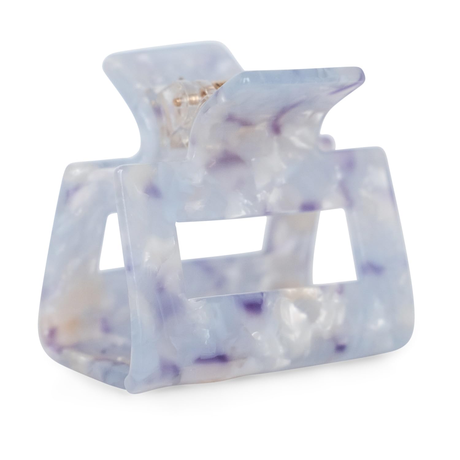 CLAIDE Stine Hair Claw Made of Organic Acetate - Women Hair Claw Clamp Without Piercing with Strong Hold for Day and Night