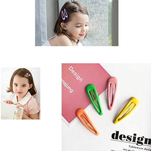 image for CellElection 72Pcs Snap Hair Clips 2 Inches Baby Hair Clips No Slip Me