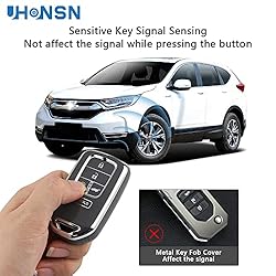 UHONSN for Honda Key Fob Cover Soft TPU Keys Shells