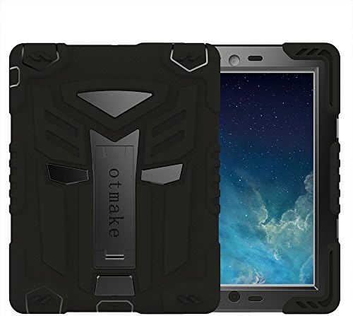 Ipad 2/3/4 case,Otmake 9.7 inch Full-Body Multi-layered Soft Silicone Protective Case with 360¡ãStand