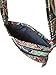 Vera Bradley Triple Zip Hipster Cross-body Bag (Nomadic Floral with Grey Interior)
