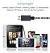 Micro USB Cable,[4-Pack] Premium Charging Cable, High Speed USB 2.0 A Male to Micro B Sync and Durable Cable for Samsung, HTC, Sony and Other Andriod Smartphone(Black&White)