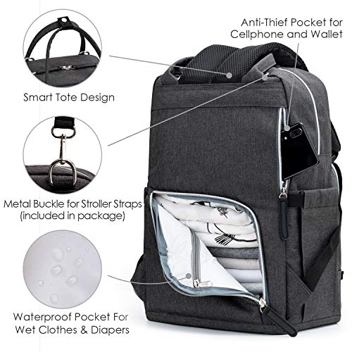 3 Backpack+Upsimples+Multi+Function+Maternity+Charging