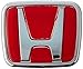 Generic 88-00 Honda Civic ALL Model JDM Style Type-R Honda Emblem Red 93 94 95 96 97 98 99