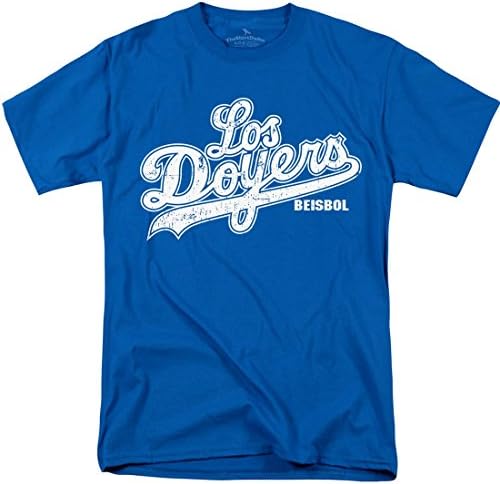 Los Doyers Beisbol (Vintage) Funny T-Shirt Royal Blue