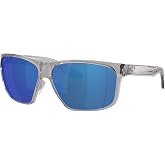 Costa Del Mar Sunglasses For Men - Trades Mens Polarized Sunglasses - Fishing, Boating &amp; Beach UV Protection - Size 60-580P