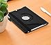 TiMOVO Case Compatible with iPad 9.7 2018/2017, iPad Air 2, iPad Air - 360 Degree Rotating Smart Leather Swivel Case with Pencil Holder, Auto Wake/Sleep Fit iPad 5/6th Gen/iPad Air 1/2, Black