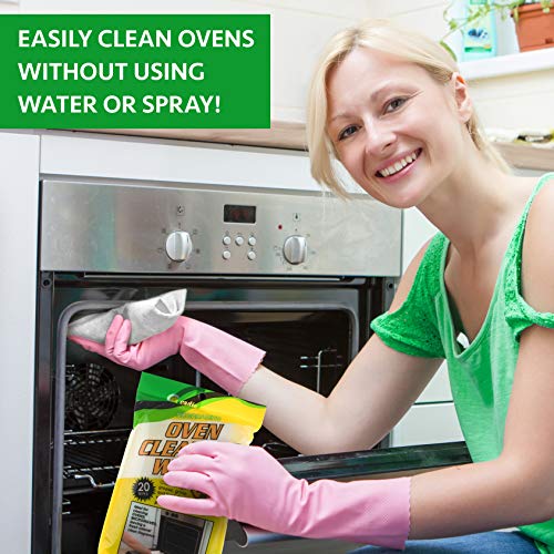 Oven and Microwave Cleaning Wipes Effectively Removes all Grease