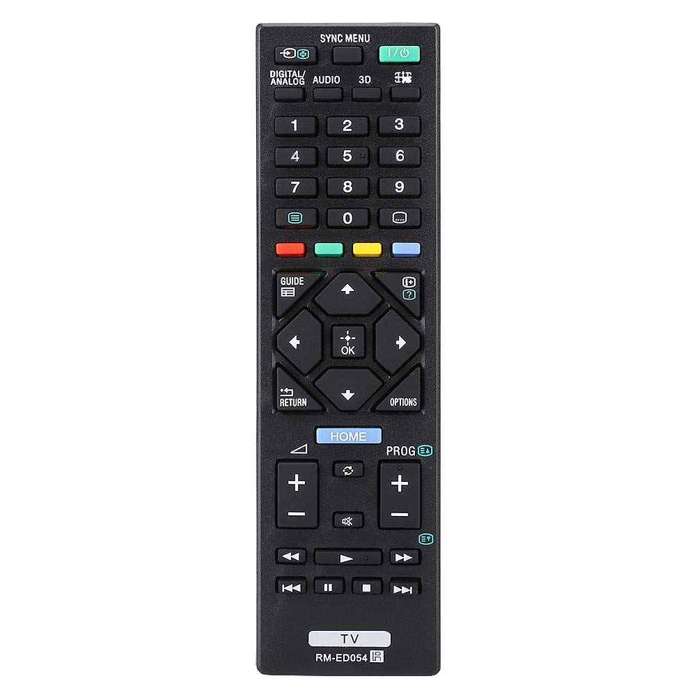 Tihebeyan TV Remote Control Replacement for Sony TV RM ED054, No Set up Required Universal Remote Control Compatible with Sony TV HDTV LCD LED Smart TV