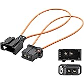 juerly Most Fiber Optic Loop, Female &amp; Male Fiber Optic Bypass Loop Adapter Universal Connector, Diagnostic Device Tool Most Optical System for Benz Audi Mercedes BMW VW Porsche