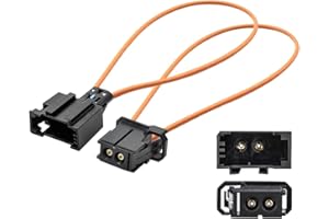 juerly Most Fiber Optic Optical Loop Bypass Female & Male Adapter Universal Connector for Radio and Audio Mercedes BMW VW Audi Porsche SOS FIX