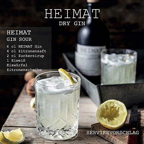 HEIMAT Dry Gin 43% - 18 mediterranen Botanicals wie Apfel, Salbei, Thymian, Lavendel, Ingwer - Exklusiver Gin aus Deutschland - prämiert Gin World Spirit Awards 2022 (500ml) – Bild 7