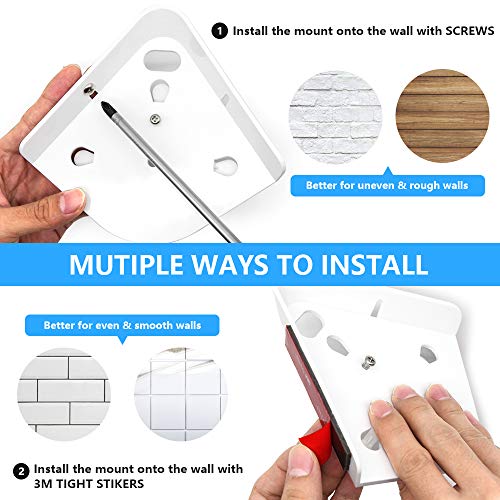 image for BoomBa Infant Optics DXR-8 Baby Monitor Mount - Corner Camera Shelf fo