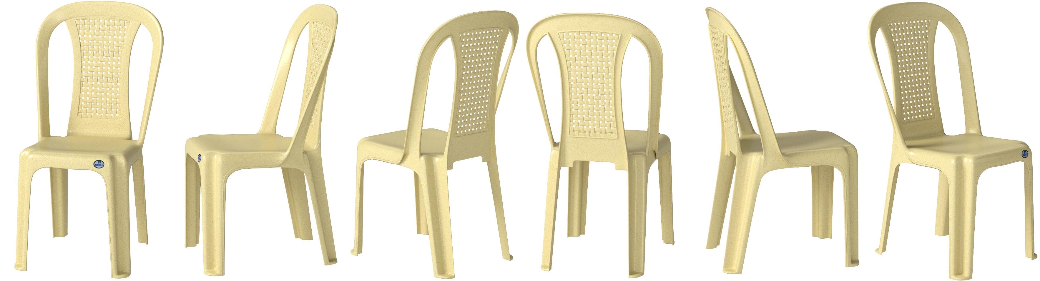 Nilkamal Plastic Armless Chair Beige 39x47x89cm Set Of 4 Amazon In Furniture