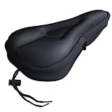 Zacro Gel Bike Seat Cover- Extra Soft Gel Bicycle Seat – Bike Saddle Cushion with Water&Dust Resistant Cover