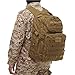 G4Free Multipurpose Tactical BackPack Large Camping Hiking Shoulder Pack 40L (Tan)
